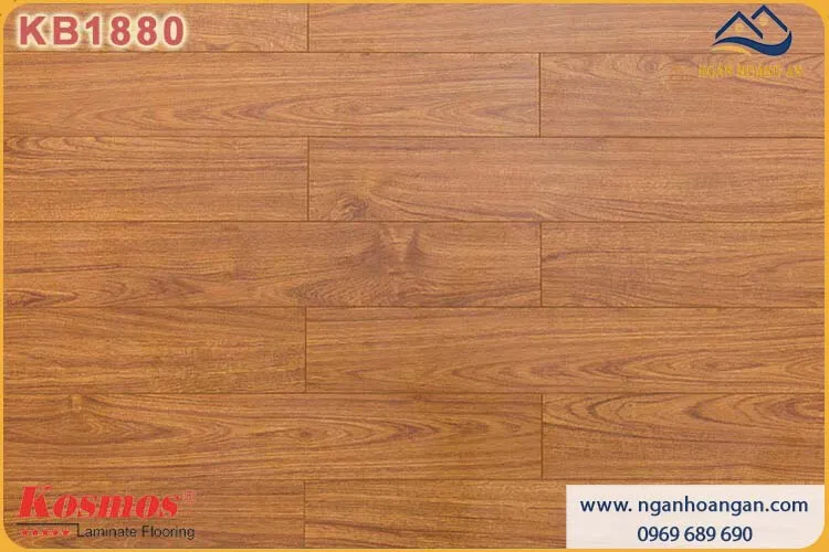 Sàn Gỗ Công Nghiệp Kosmos KB1880 Dày 12mm 